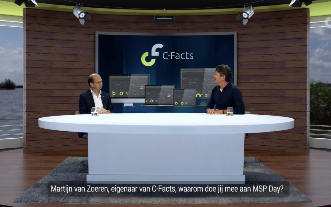 Martijn van Zoeren legt uit waarom C-Facts subsponsor is van de Modern MSP Day